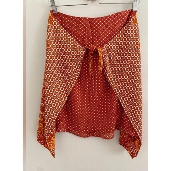 Anthropologie Maeve Printed Jamila Mini Skirt size 4 floral flowers Woman’s - Picture 3 of 7